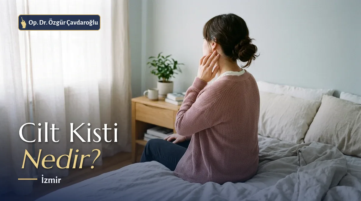 Kulak arkasında şişlik sebase kist nedir