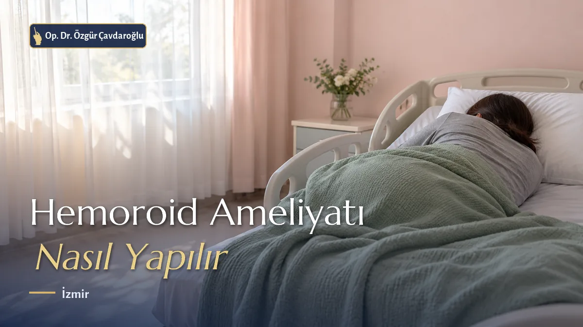 Hemoroid ameliyatı nasıl yapılır