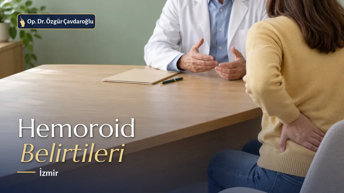 Hemoroid belirtileri