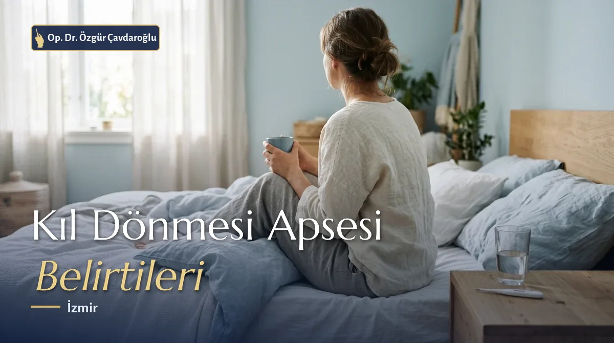 Kıl dönmesi apsesi belirtileri şişlik ve ateş