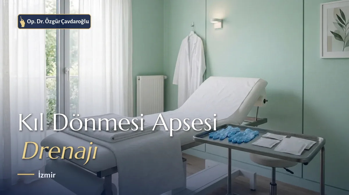 Kıl dönmesi apsesi nasıl boşaltılır