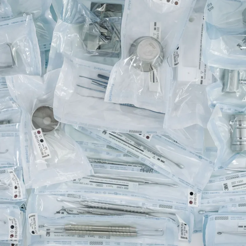 Sterilizasyon ünitesi — otoklav cihazının açılması